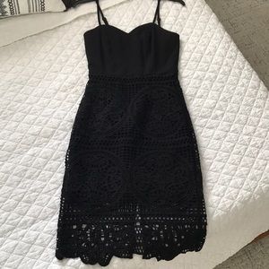 JOA black dress